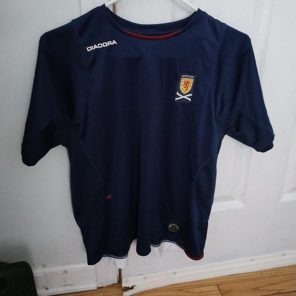 Scotland National Soccer Jersey (circa 1990s) - Size -Small